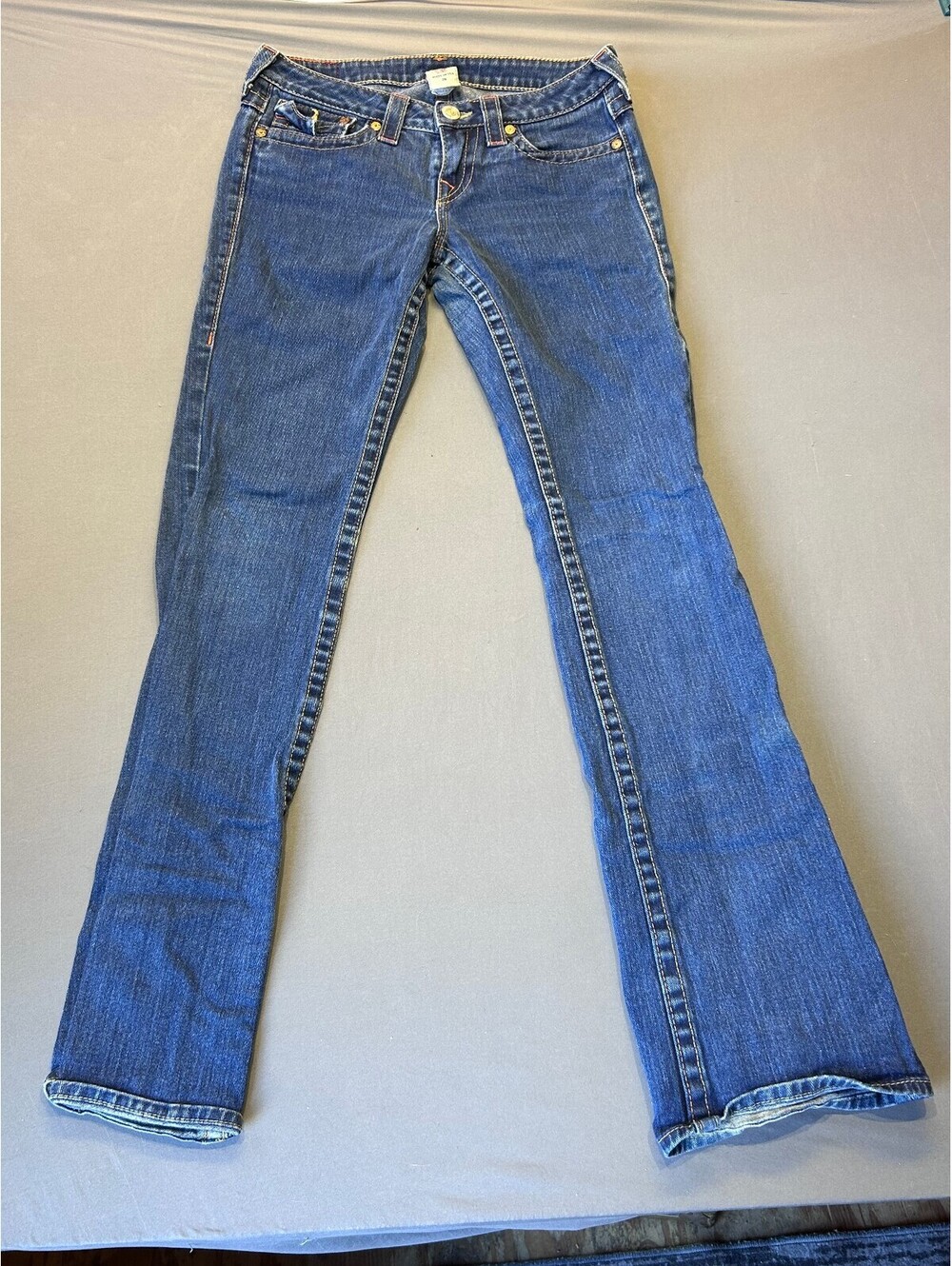 True Religion Brand Jeans Women's Size 28 Bootcut Denim Pants